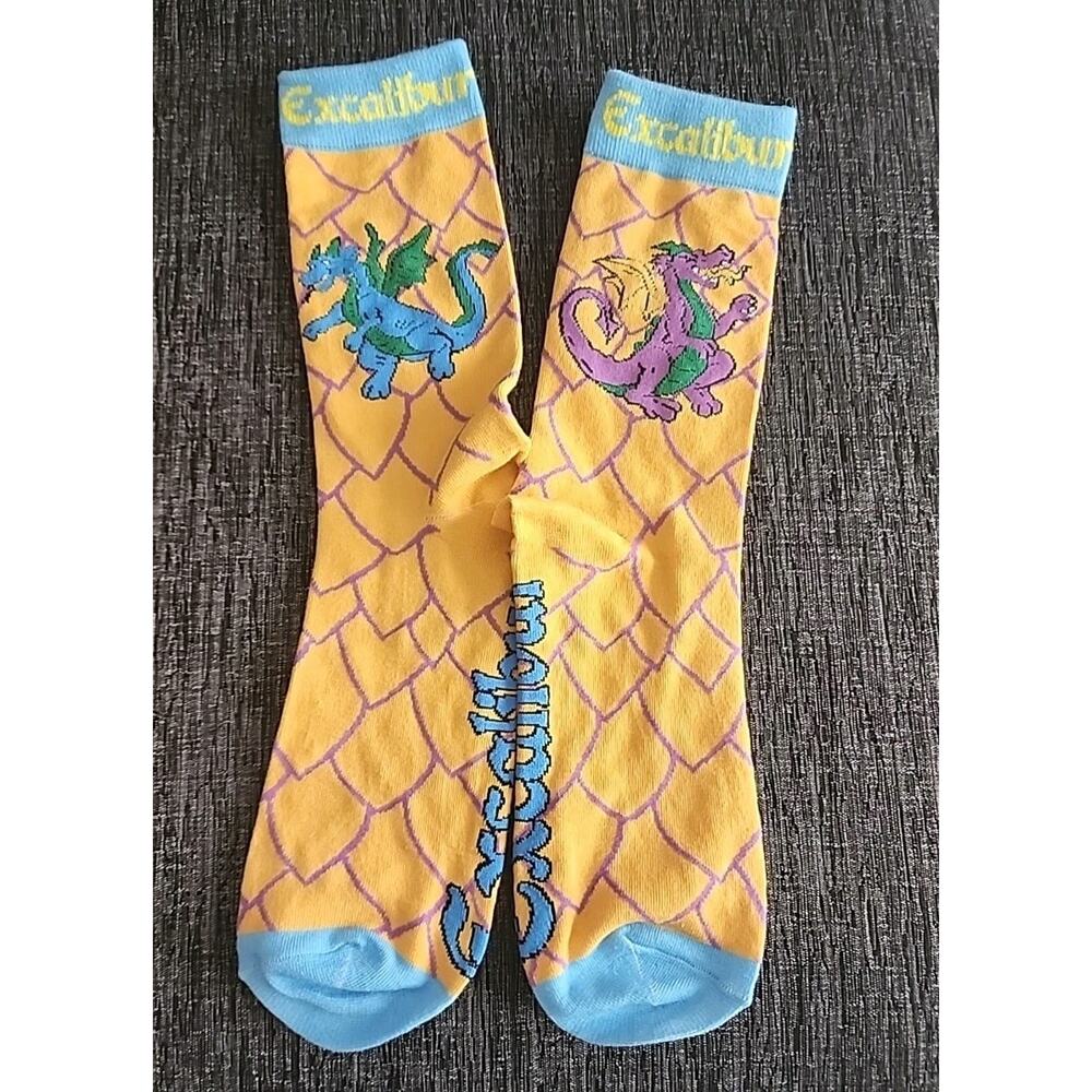 NEW Excalibur 2026 Socks New Orleans Mardi Gras Krewe Favor fa9728